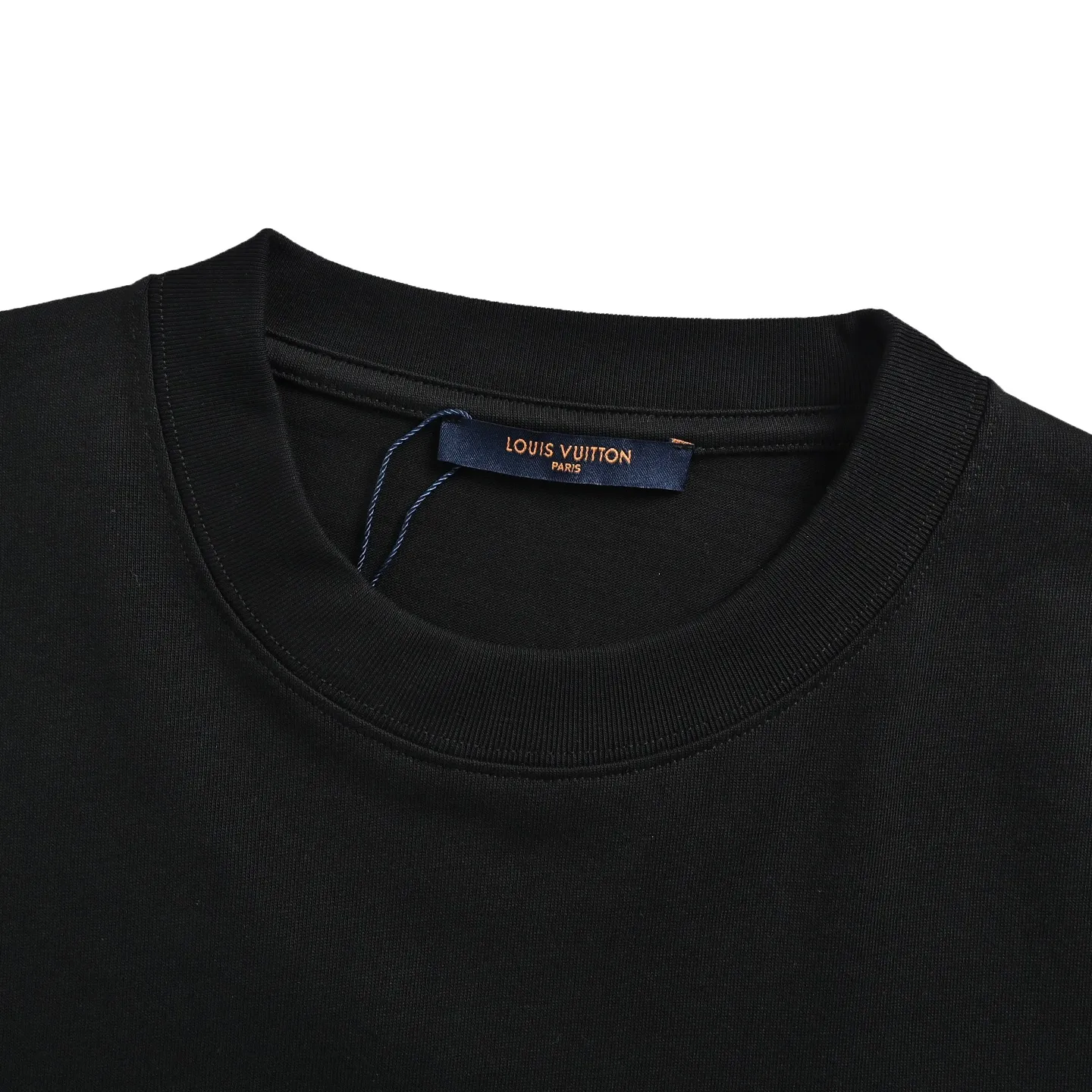 Louis Vuitton/Louis Vuitton letter graffiti hand-painted short sleeves